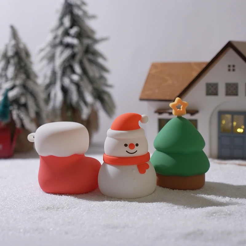 Weihnachtsstrumpf Silikon-Hängeornament USB-Aufladbare – Bild 5