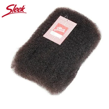 Sleek Afro Kinky Bulk Echthaar zum Flechten Twist Peruanisches QVR Remy Bulk Haar für Dreadlock Natürliche