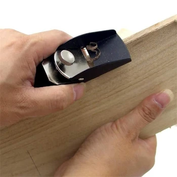 Mini Hobel Holz Zimmerei Werkzeuge Manuelle Zimmermann Hobel Aluminium Legierung Hobel Und Schneide Tragbare