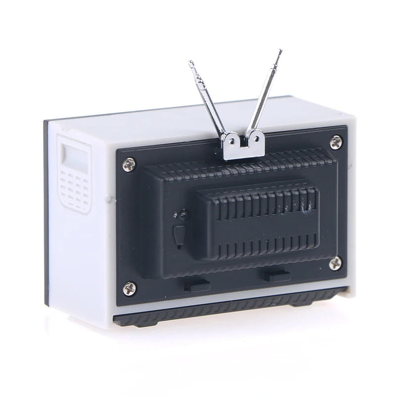 Mini Retro TV Miniatur Ornamente Puppenhaus Spielzeug – Bild 3