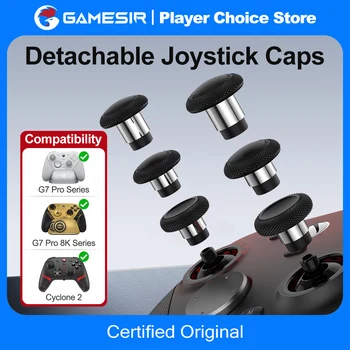 GameSir Joystick-Kappen für G7 Pro 8K Cyclone 2 Gamepad-Zubehör 3 Paar Personalisierte Kappen Glatter