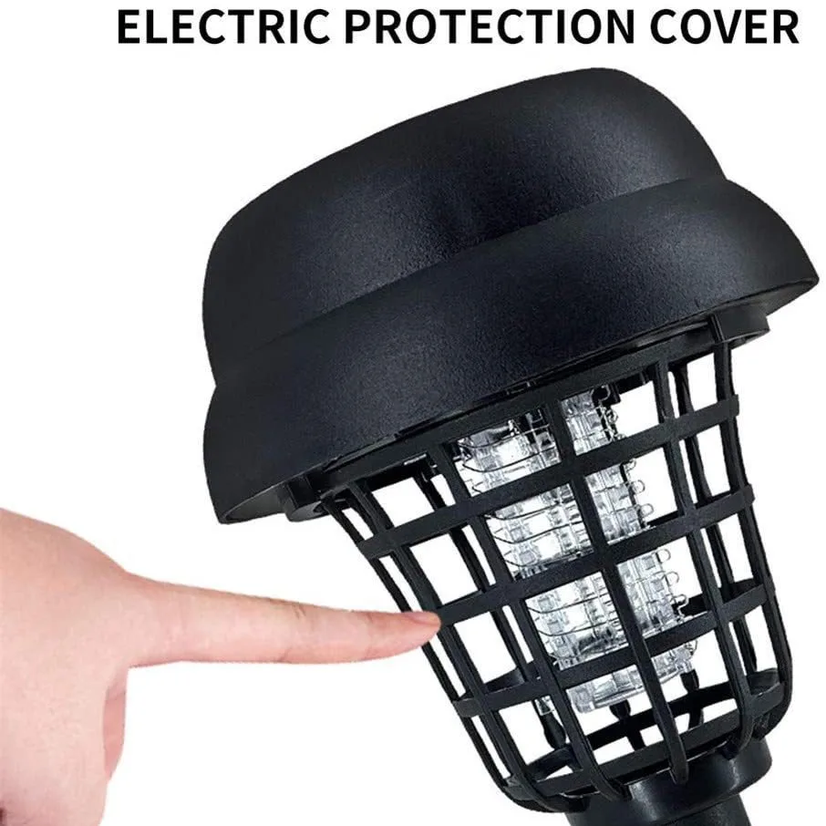 4 stücke Solar Moskito Mörder Lampen 2 in 1 Bug Zapper Hause – Bild 4