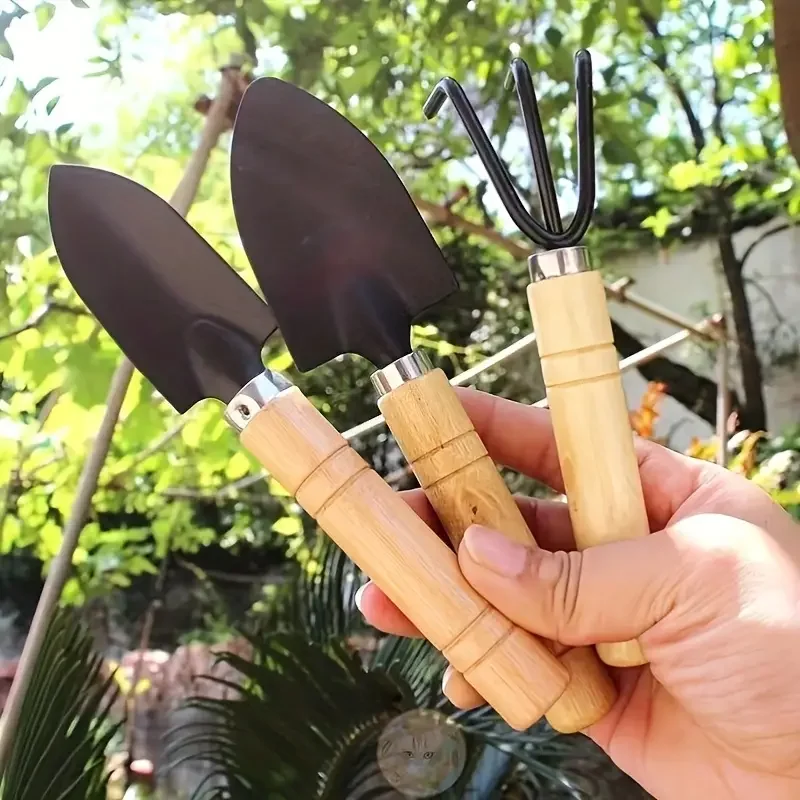 Garten werkzeugset Mini-Garten kit mit Rechen kelle und – Bild 6