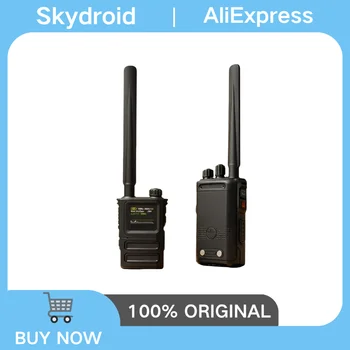 Skydroid S10 Tragbarer UAV-Detektor 1km Reichweite Drohnenalarm 300M-6GHz Spektrum für Luftraumsicherheit