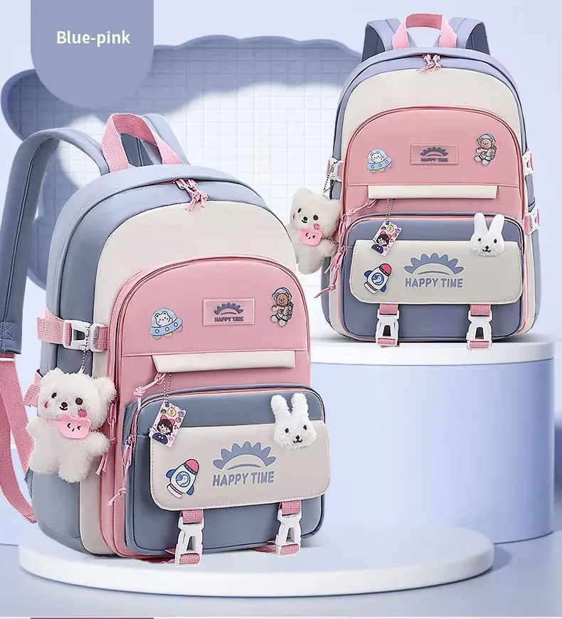 Grundschule Rucksack Für Kinder Kawaii Mädchen Schule Tasche – Bild 5