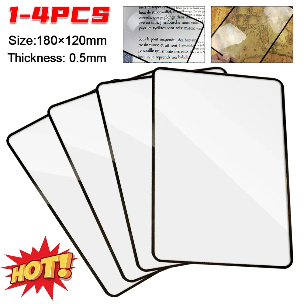 A5-Vollseite, großes Blatt, 3-fache Lupe, Lupe – Bild 2