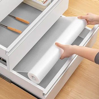 30/60 cm 1,5/5 m Schubladenmatte, Regalabdeckung, rutschfest, wasserdicht, Schrank, Tischset, Tischunterlage