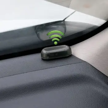 Solar Powered Auto Gefälschte Sicherheit Licht Simulierte Dummy Alarm Drahtlose LED Blinkende Lampe Anti