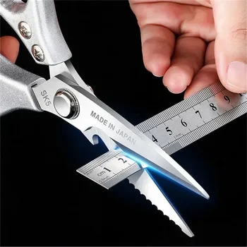 Edelstahl Küche Schere Multifunktionale Huhn Knochen Schere Fisch Ente Cut Chef Professionelle Schere Messer