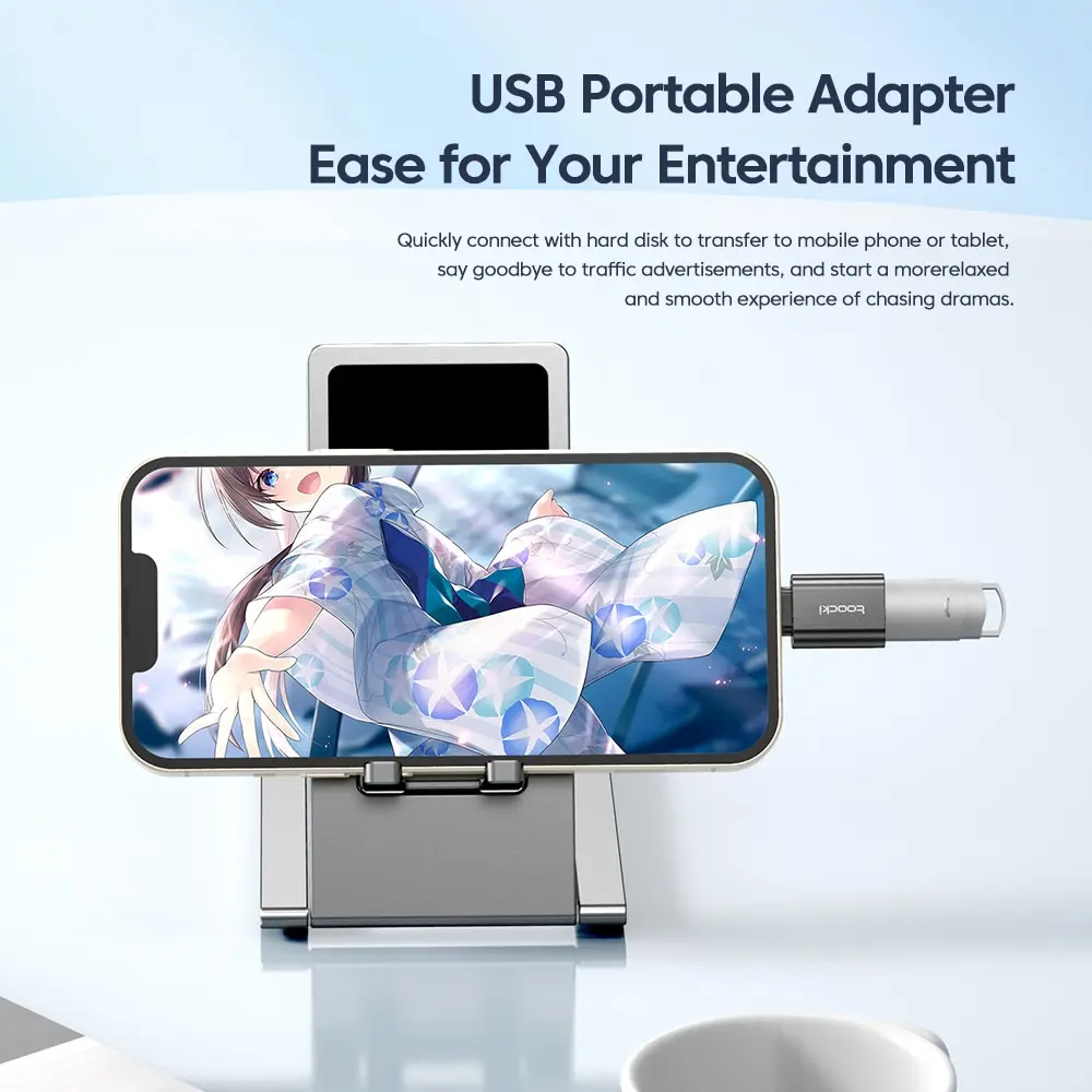 Toocki otg usb 3,0 zu typ c adapter micro to typ c männlich – Bild 3