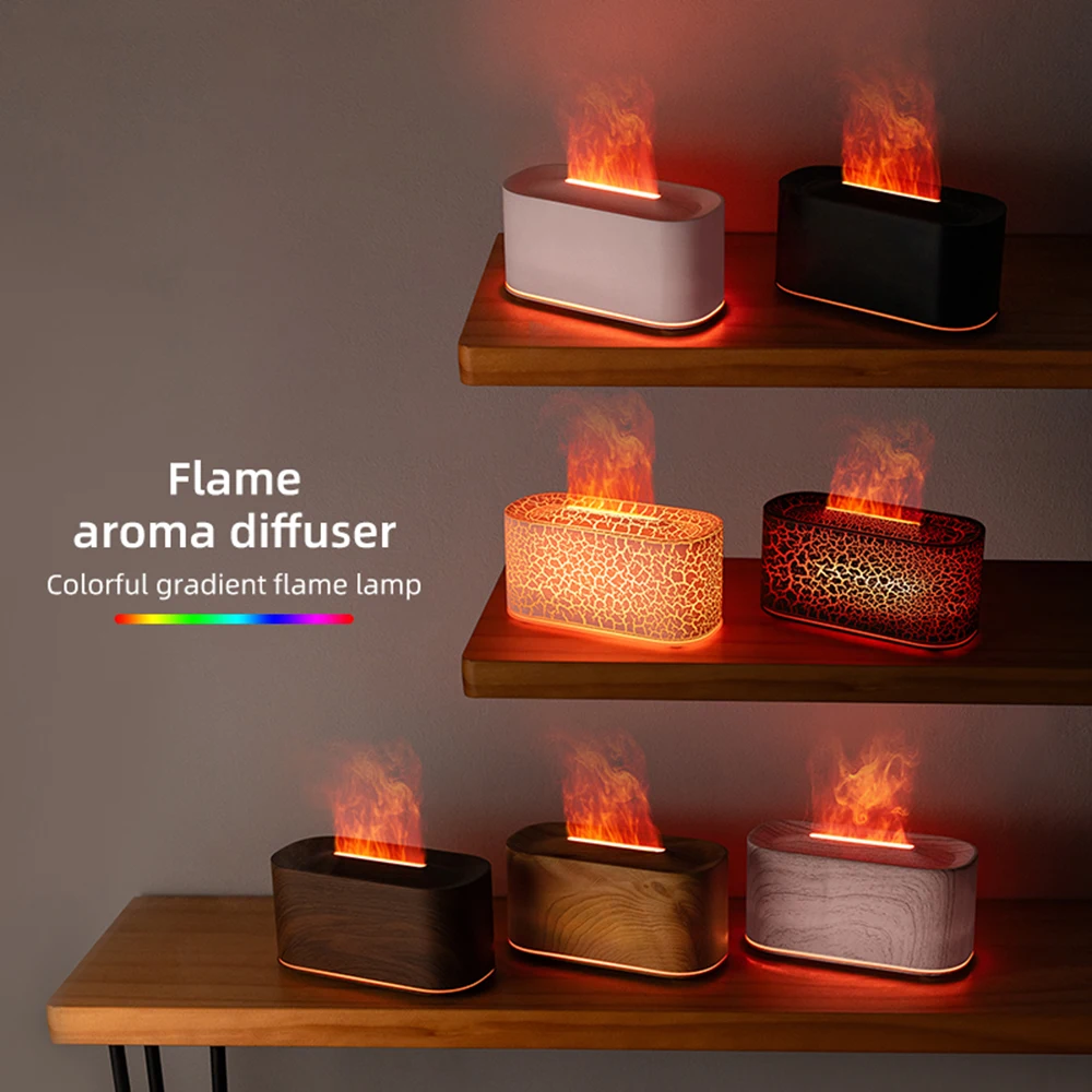 Aromatherapie-Diffusor mit Flammeneffekt, Diffusor für