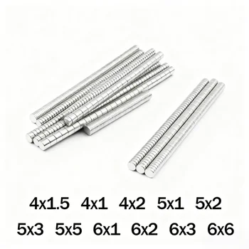 Superstarker Magnet N35 Runder magnetischer NdFeB Leistungsstarker Neodym-Magnet imanes Kühlschrankmagnete ﻿