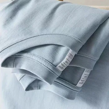 100% Baumwolle T-shirt Männer Frauen Einfarbig O Hals kurzarm Tops Sommer Koreanische Lose Halbhülse T Shirt