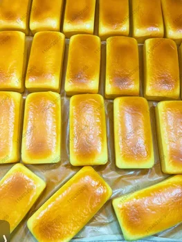 Käsekuchen, Brot, Squishy-Spielzeug, langsam steigender, gegrillter Reiskuchen, langsamer Rückprall