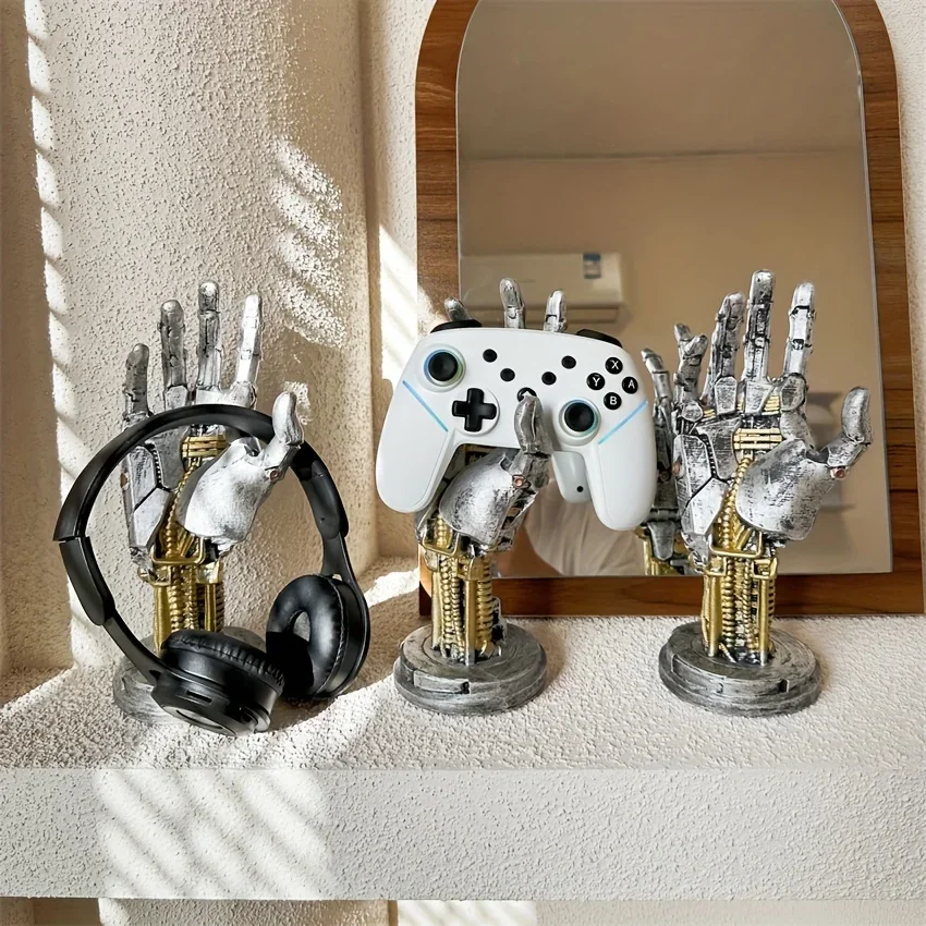 Cyberpunk 3D-Gamepad-Halter – Roboter-Handaufbewahrungsbox – Bild 5