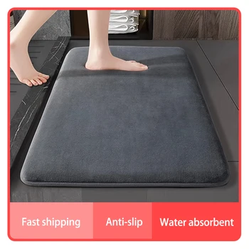 Super saugfähige Bodenmatte, super saugfähige Badematte, super rutschfeste Badezimmer-Bodenmatte aus