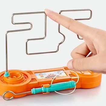 Kinder Kollison Stromschlag Spielzeug Bildung Elektrische Touch Labyrinth Spiel Party Lustige Spiel