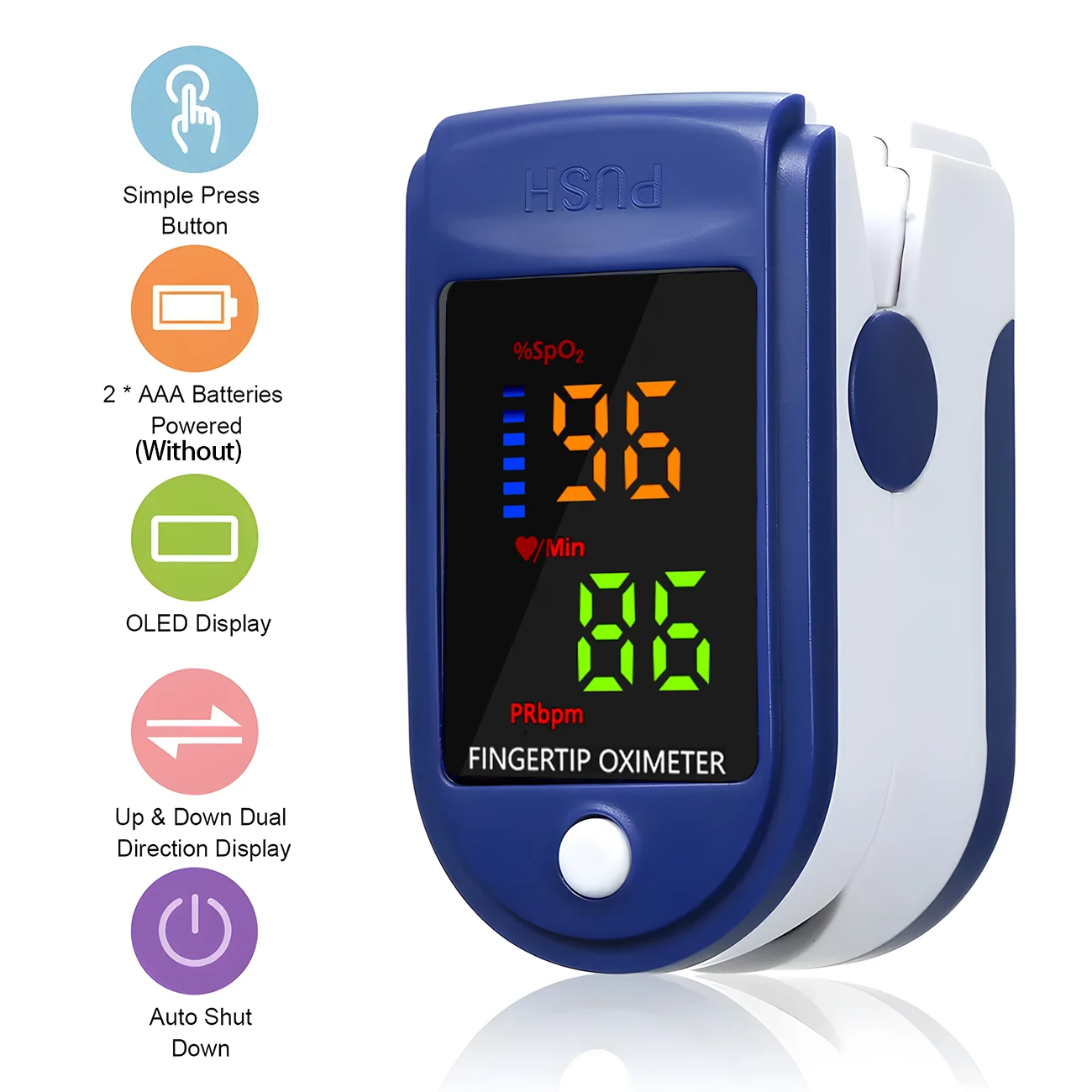 1 Stück Stirn-Temperaturpistole Infrarot-Handthermometer – Bild 5