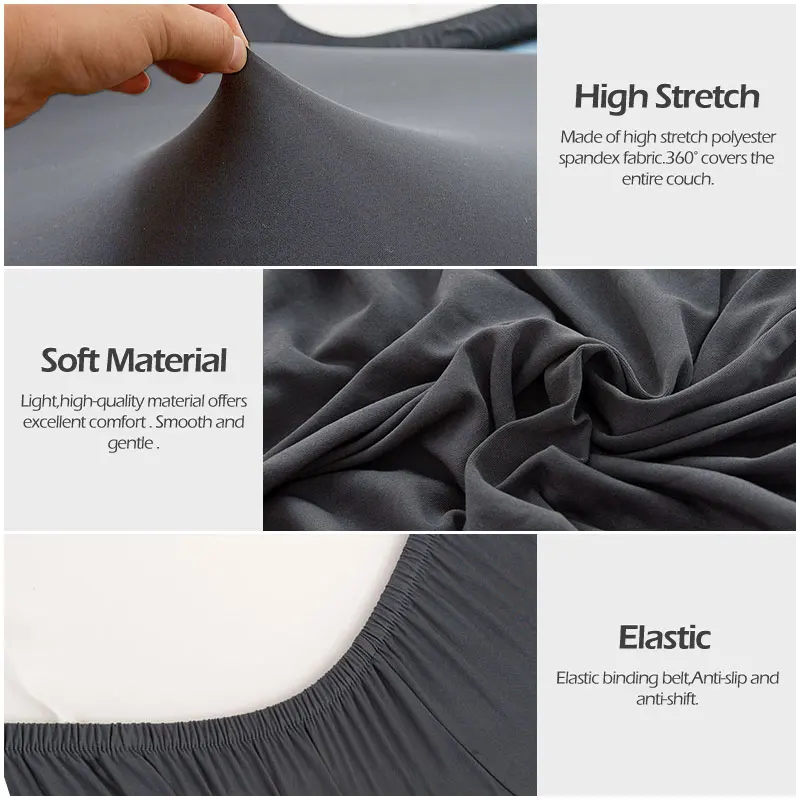 Wasserdichte Sofa Sitzkissen Abdeckung Elastische Schutz Sofa – Bild 4