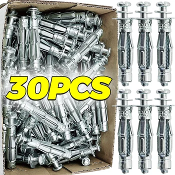 Heavy Duty Molly Schrauben Carbon Stahl Expansion Anker Hohl Wand Befestigungen Für Trockenbau Gipskarton