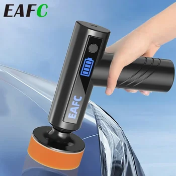 EAFC Drahtlose Auto Polierer Handheld Polierer 4500 mAh Auto Polieren Wachsen Maschine Power Tool für Auto