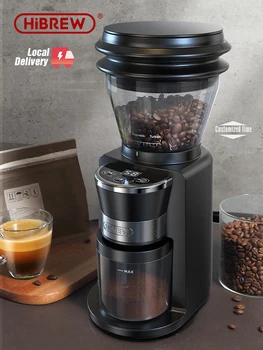 HiBREW Kaffeemühle, automatische elektrische Kaffeemühle mit 31 Gängen für Espresso, amerikanischer Kaffee