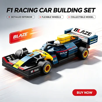 City Speed Racing MOC Auto Sport-Bausteine Klassische Rallye-Sport-Super-Rennfahrzeuge Weihnachtsgeschenke