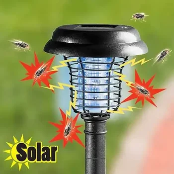 Solar Moskito Killer Lampe Hausgarten wasserdicht Mücken schutz Outdoor Camping elektrische Mücke Artefakt