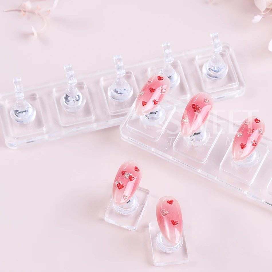 1 Set Nicht-Magnetische Nagel Display Acryl Nagel Display – Bild 5