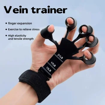 Fingertrainer, Griffkrafttrainer, Handtherapiegerät, Fingertrainingsgerät und Handkrafttrainer