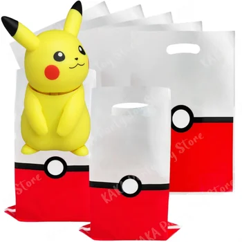 Pokemon Party Geschenk Taschen Pokeball Süßigkeiten Verpackung Tasche Beute Tasche Kinder Jungen Mädchen