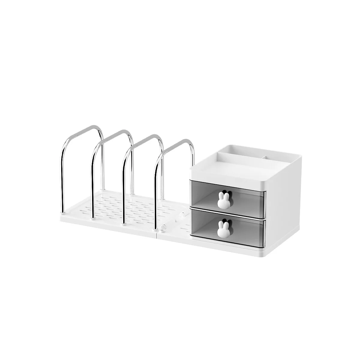 Schreibtisch-Buchorganizer Aktenhalter Buchstütze – Bild 5
