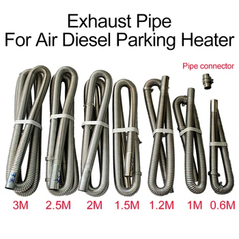60cm 120cm 150cm 200cm 250cm 300cm cm Luft Diesel Park heizung Edelstahl Auspuffrohr Gasent lüftungs schlauch