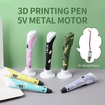 Generation LED Display Elektronische 3D Druck Stift Dreidimensionale Graffiti Malerei Werkzeug DIY Smart