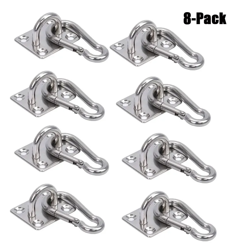 8er-Pack robuste Haken zum Aufhängen aus Edelstahl 304