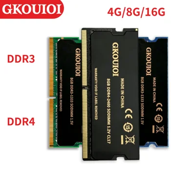 GKOUIOI DDR3 DDR4 Arbeitsspeicher SODIMM Laptop-RAM 8GB 4GB 16GB 2133 2400 2666 3200Mhz Notebook-Speicher