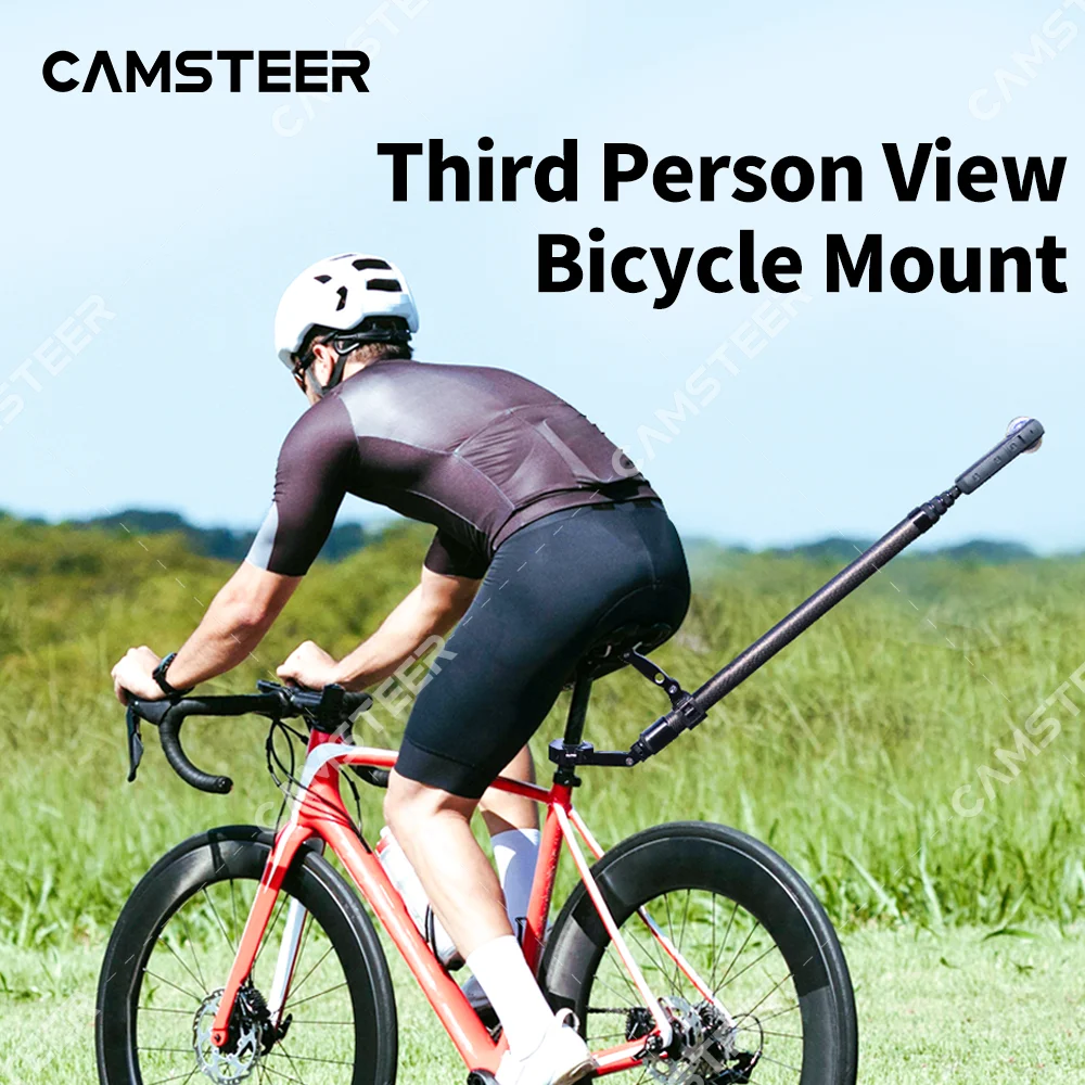 Camsteer Fahrrad-Rücksitzhalterung, 3. Person, Ansicht, GoPro – Bild 2