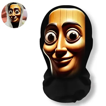 3D Gedruckt Vollgesichtsmaske TungTungTung Sahur Mesh Maske Für Männer Party Supplies Lustige Cosplay