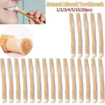 Tragbare natürliche Miswak-Zahnbürste, traditionelles Arak Miswak, manueller Zahnaufheller, manueller