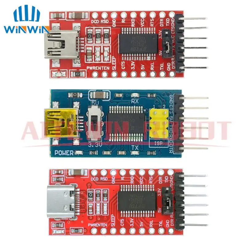 FT232RL FTDI USB 3,3 V 5,5 V zu TTL Serielle Adapter Modul