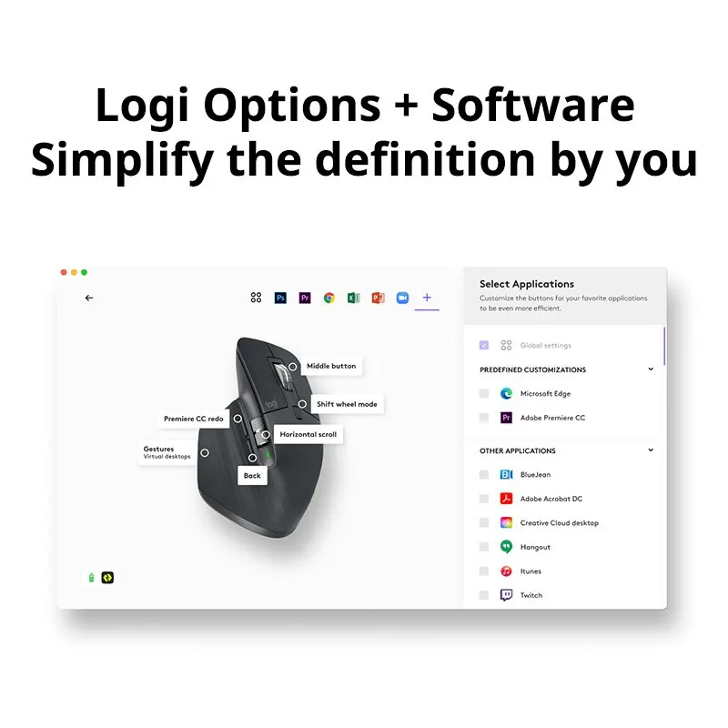 Logitech mx master 3s drahtloser Bluetooth-Maus – Bild 5