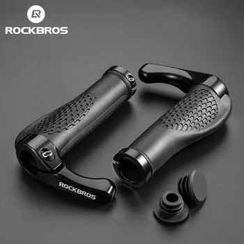 ROCKBROS Fahrradgriffe MTB Mountainbike Lenkergriffe Hörner Shofar Vice Griff Fahrradgriffe Stoßfeste