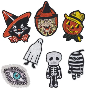Karneval niedlichen Halloween spielen Tricks Patch für Baby kleidung, Rucksack Dekoration, kleine Applikation