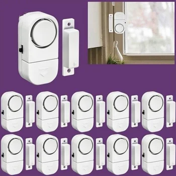 Tür- und Fensteralarm, kabellos, für Zuhause, Fenster, Tür, Diebstahlsicherung, Alarmsystem, magnetischer