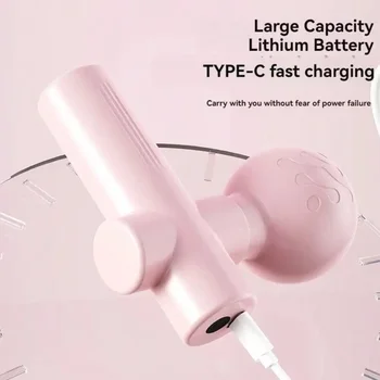 Mini-Massagepistole Faszienmassagegerät Muskelentspannungs-Vibrationspistole Tragbares Massagegerät