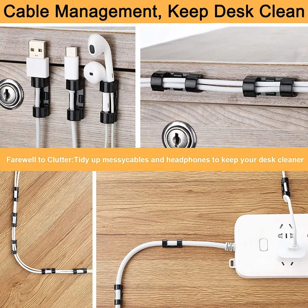 Kabelclips-Organizer, Kabelhalter, Kabelmanagement – Bild 2