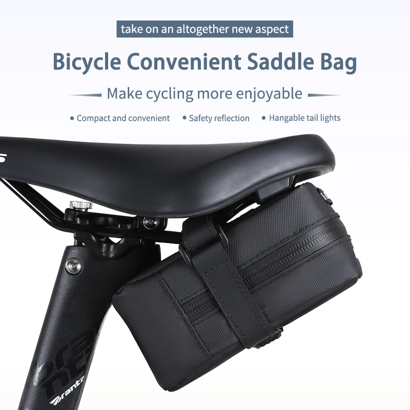 Fahrradsatteltasche – Kleine Fahrradsatteltasche für – Bild 6