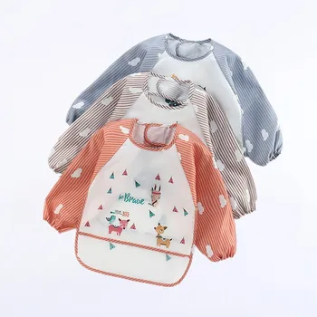 Baby-Lätzchen, niedlich, bunt, Cartoon, wasserdicht, Lätzchen, Säugling, Essen, Kinder, Zeichnung