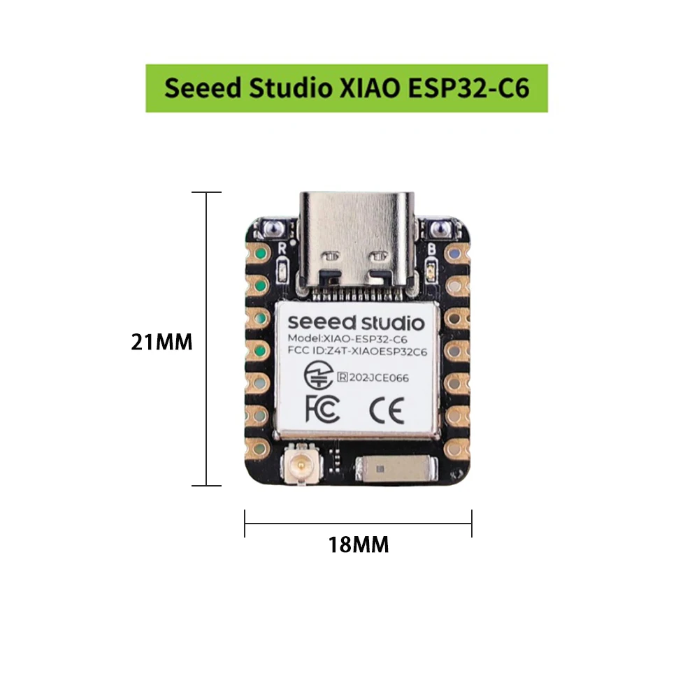 Original XIAO ESP32-C6/C5 Entwicklungsboard-Modul 2,4GHz – Bild 6