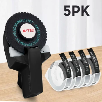 Dymo Labeller Motex E101 3D-Präge-Etikettendrucker, ähnlich wie B90 Dymo 12965 manuelle